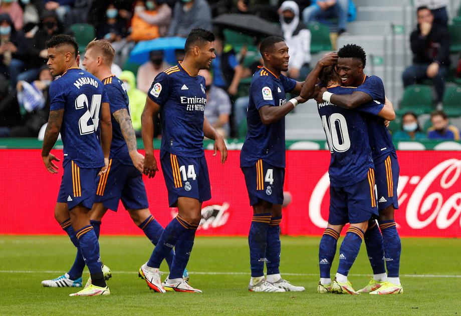 Dva gola Vinicijusa za pobjedu Reala protiv Elchea