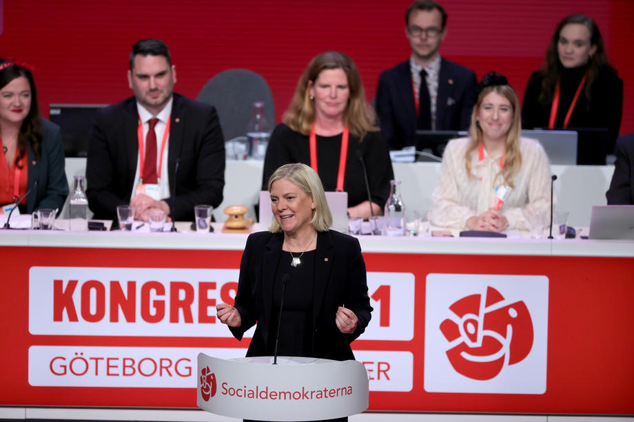 Magdalena Andersson na čelu švedskih socijaldemokrata, put ka premijerskom mjestu