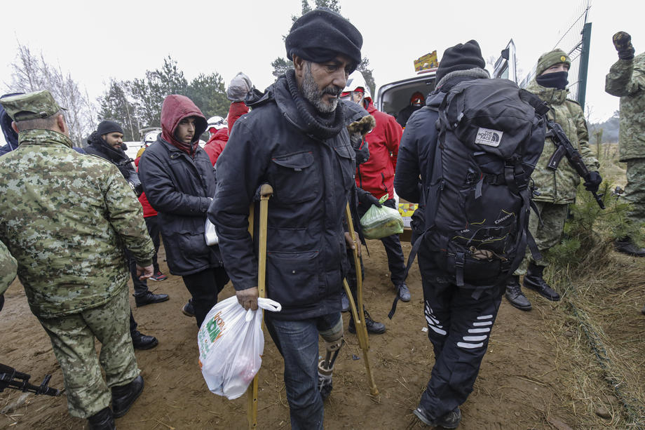 Bjelorusija uklonila migrantske kampove na granici s Poljskom