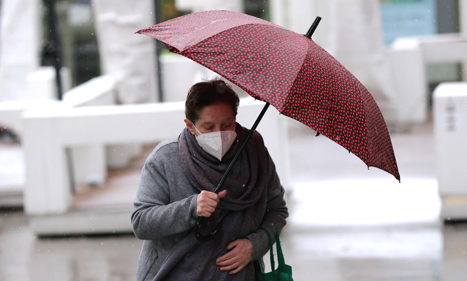 Narednih dana kiša, od ponedjeljka na planinama snijeg
