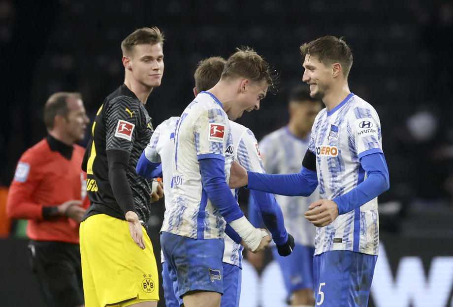 Hertha nakon preokreta pobijedila Borussiju Dortmund