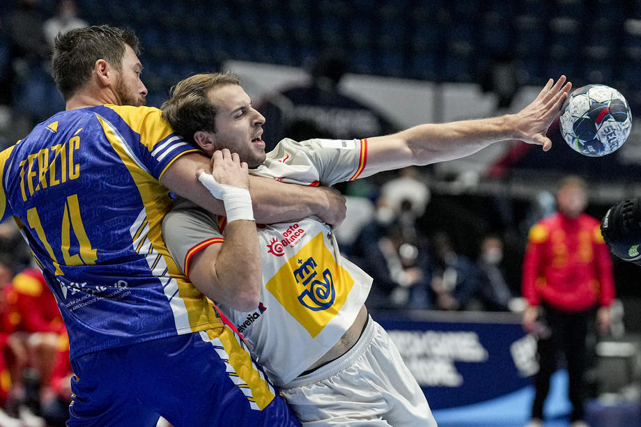 Vodstvo rukometaša BiH protiv Španije nakon prvih 30 minuta