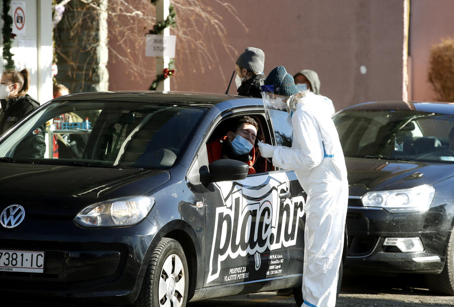 U Hrvatskoj 10.701 novi slučaj zaraze, preminulo 36 osoba