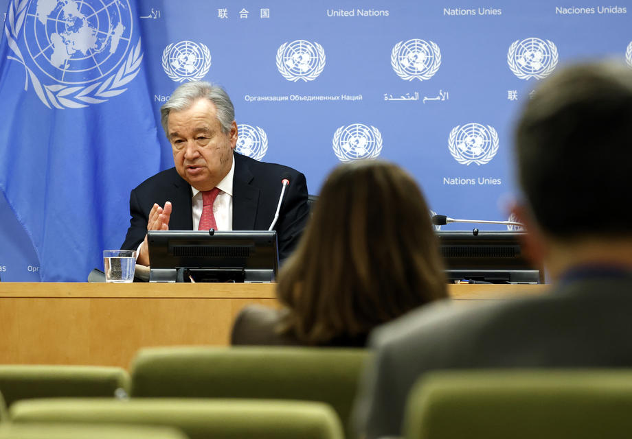 Generalni sekretar UN-a Guterres smatra da Rusija neće okupirati Ukrajinu