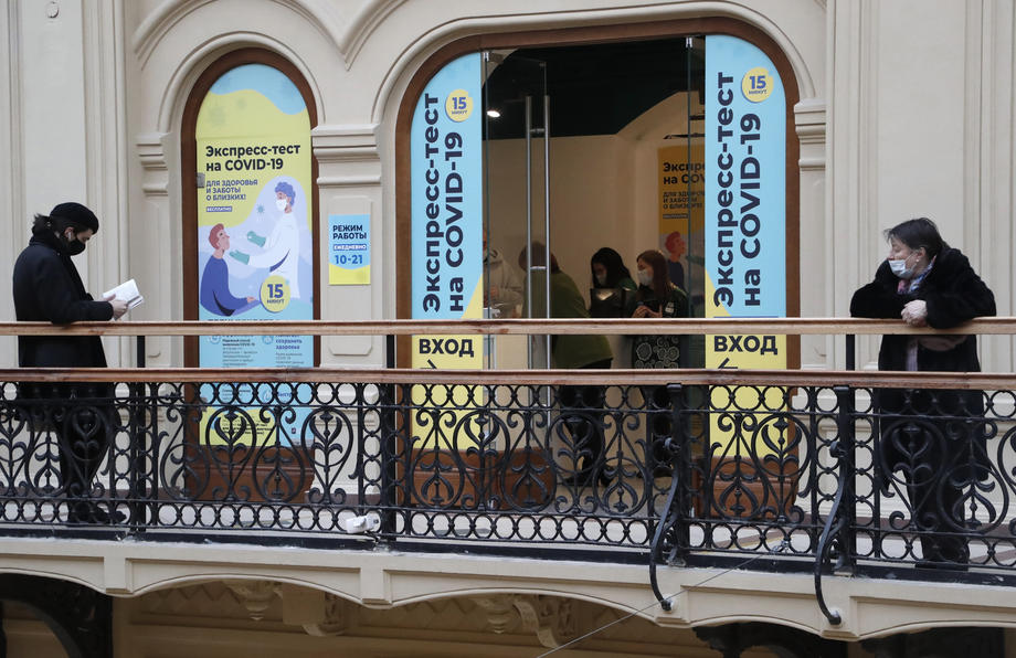 Rekordan broj novozaraženih u Rusiji u jednom danu