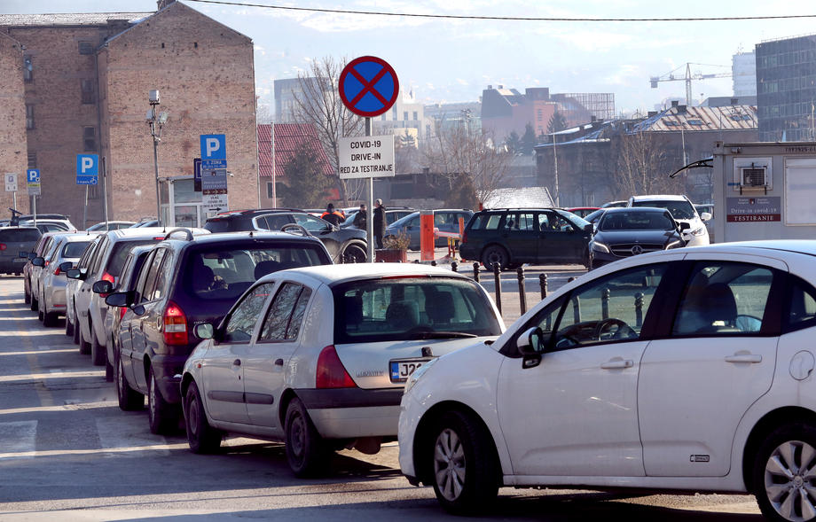 U Kantonu Sarajevo 524 nova slučaja, preminulo šest osoba  
