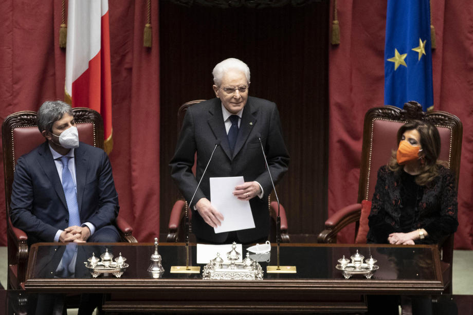 Sergio Mattarella položio zakletvu na drugi mandat predsjednika Italije