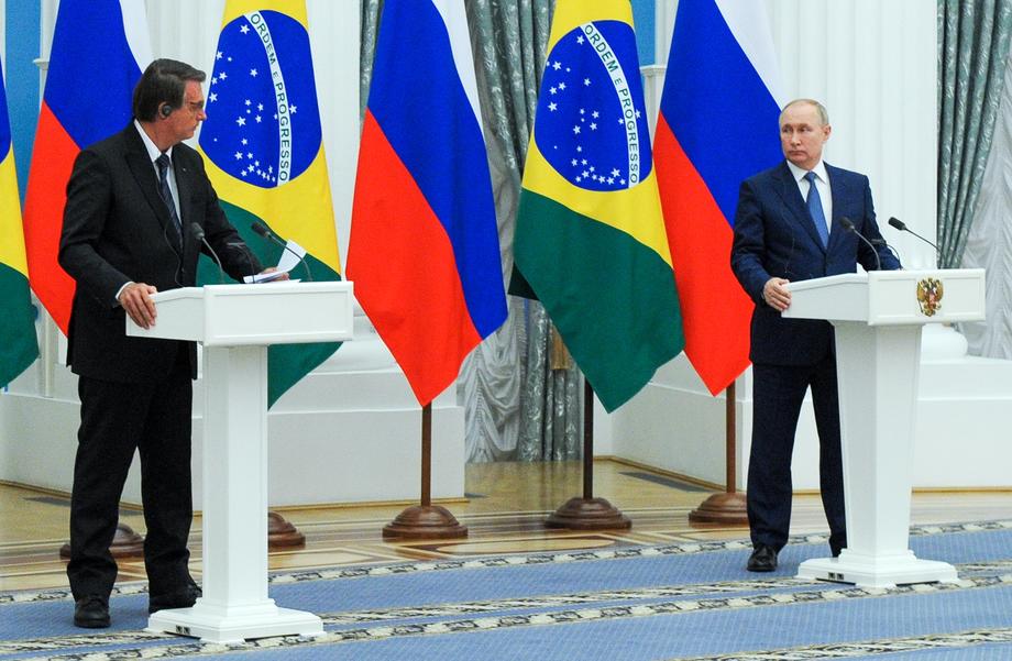 Putin i Bolsonaro pozivaju na mirno rješenje sukoba u svijetu