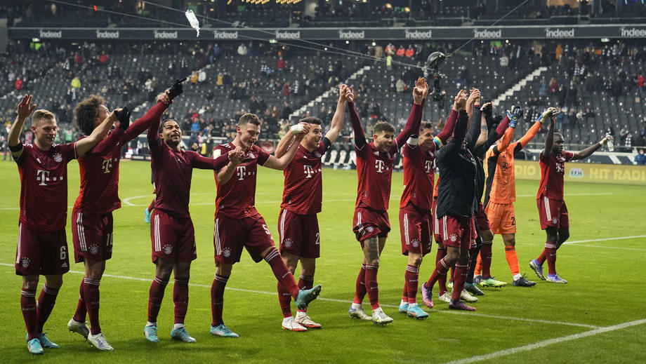 Fudbaleri Bayerna bolji od Eintrachta