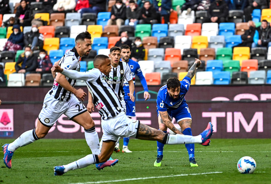 Udinese slavio protiv Sampdorije