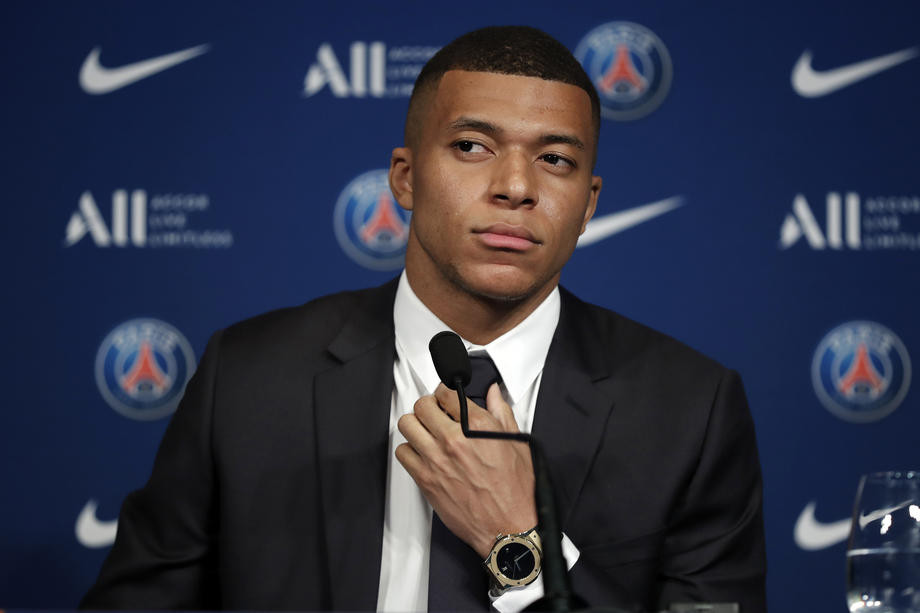 Mbappe prvi na listi najvrednijih fudbalera svijeta