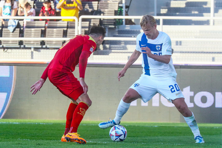 UEFA Liga nacija: Poraz fudbalera Crne Gore od Finske