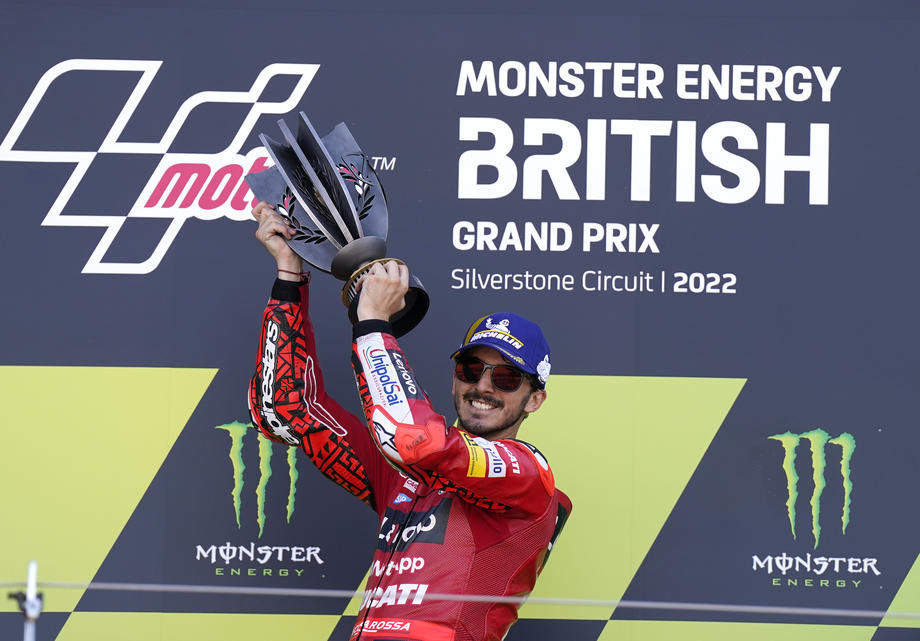 Bagnaia pobijedio u trci za Veliku nagradu Velike Britanije