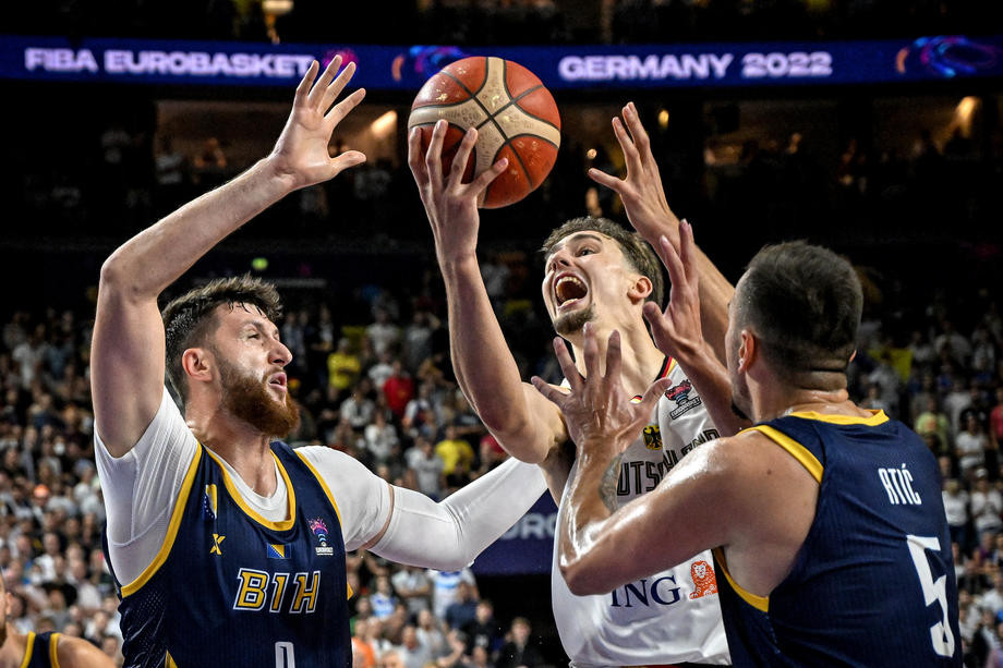 Eurobasket 2022: Bosna i Hercegovina poražena od Njemačke