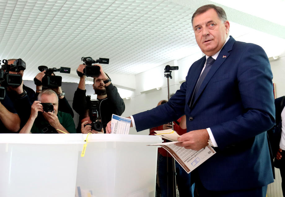 Dodik vodi na listi za predsjednika RS-a, SNSD-u najviše glasova za NSRS