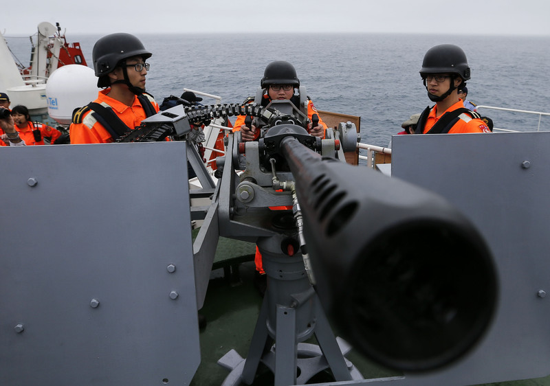 Zajednički manevri Japana, Francuske i Amerike