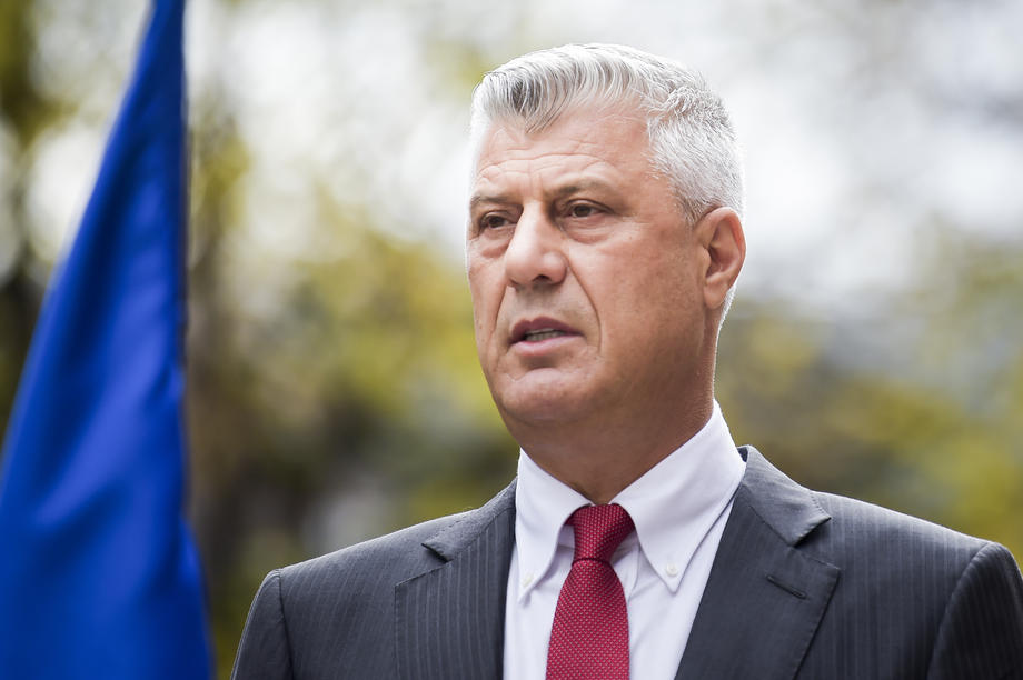 Thaci u ponedjeljak pred sudom u Haagu