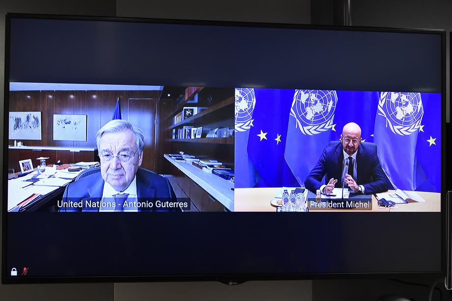 Guterres i Michel razgovarali o istočnom Mediteranu