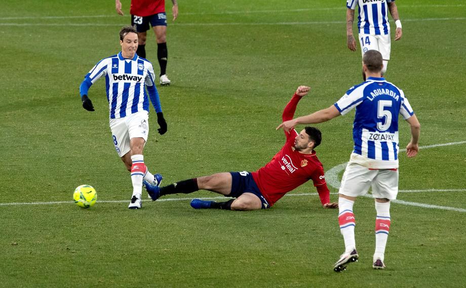 Osasuna i Alaves igrali 1:1 za kraj 2020. godine