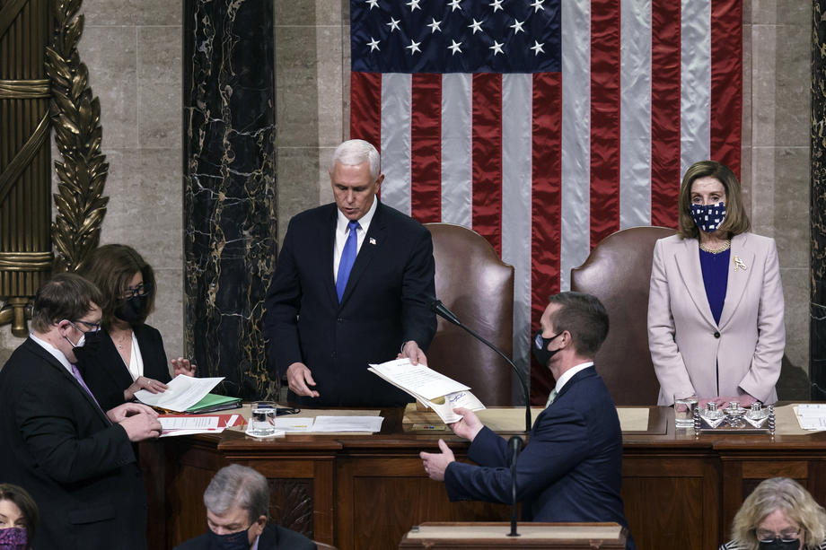 Mediji: Pence će prisustvovati Bidenovoj inauguraciji