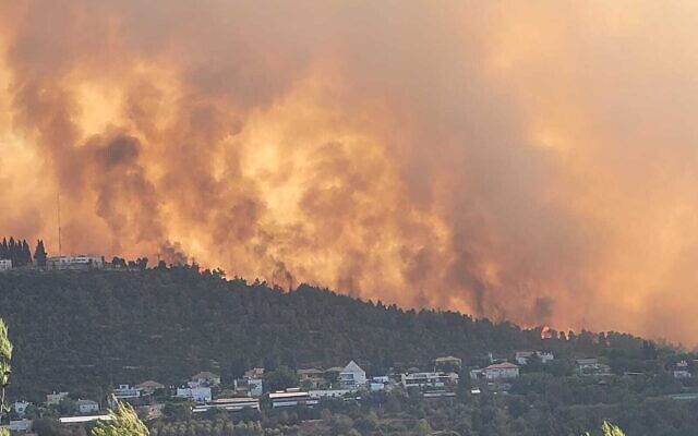Šumski požar bjesni kraj Jerusalema, evakuisana i bolnica
