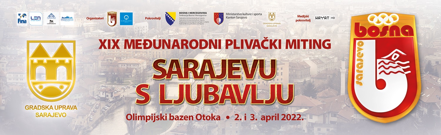 XIX međunarodni plivački miting „Sarajevu s ljubavlju“