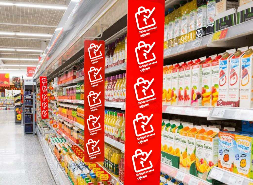 'Zaključane cijene' za 100 proizvoda produžene do kraja godine