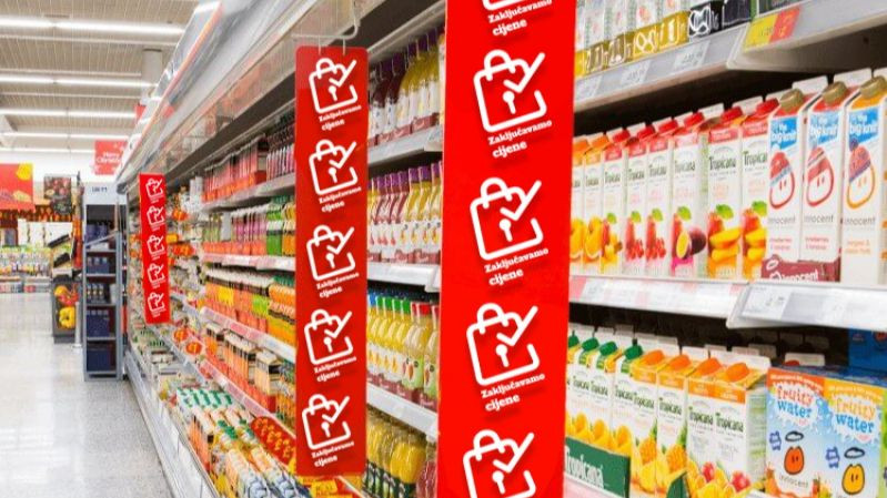  Od 15. marta ponovno zaključavanje cijena za 60 proizvoda