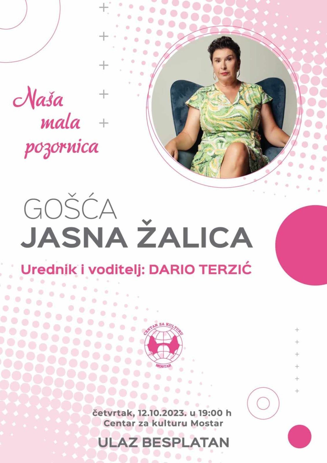 "Naša mala pozornica" u Centru za kulturu Mostar