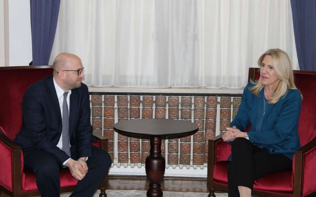 Cvijanović sa Sarazzinom i Fitschenom o političkim i ekonomskim prilikama u BiH