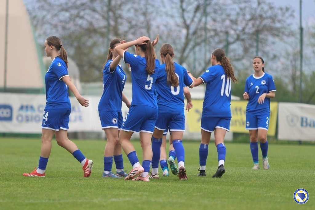 Prijateljske utakmice ženskih U-19 selekcija BiH i Slovenije