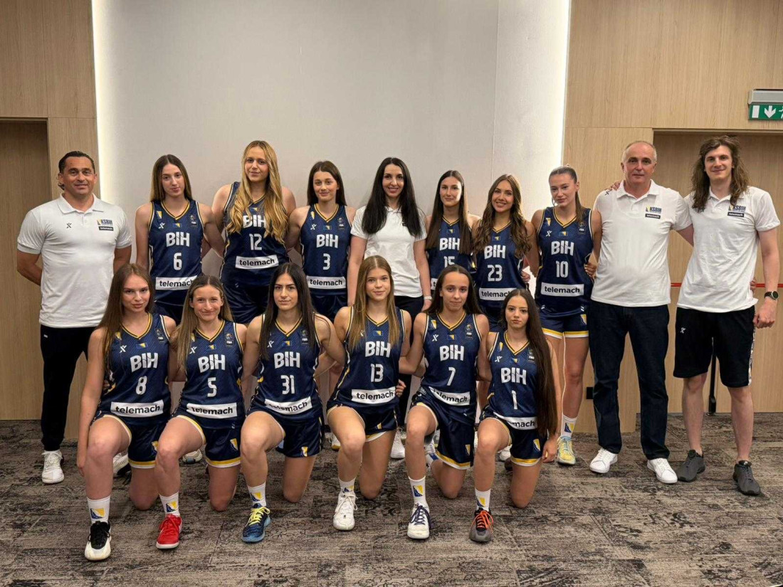 Ženska U-20 reprezentacija BiH danas započinje nastup na Evropskom prvenstvu B divizije