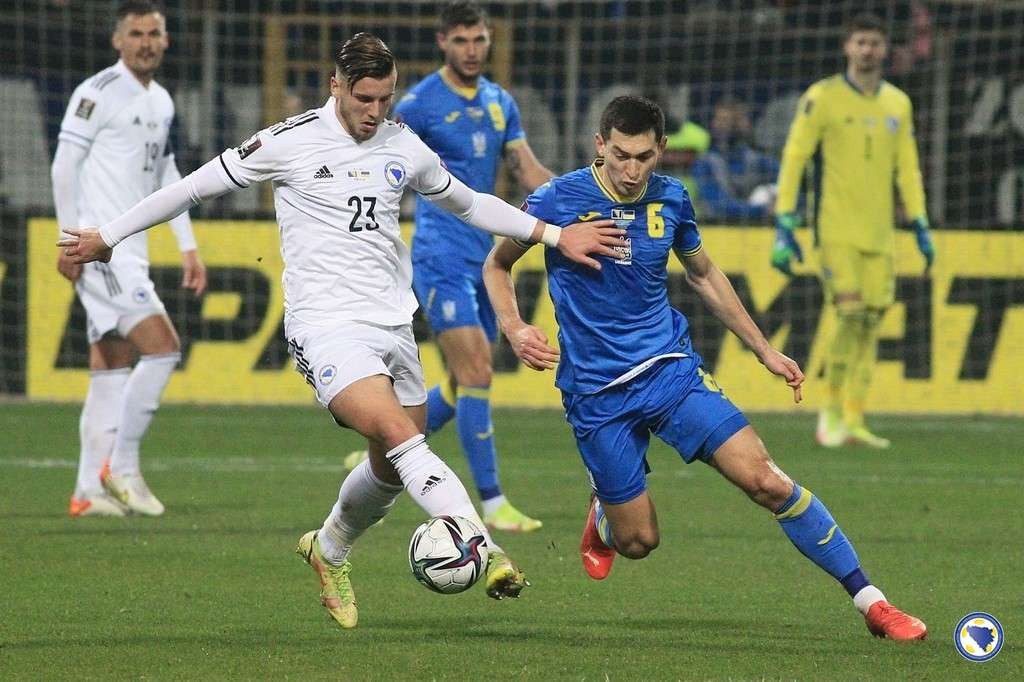 Nogometaši BiH večeras u Zenici dočekuju Ukrajinu
