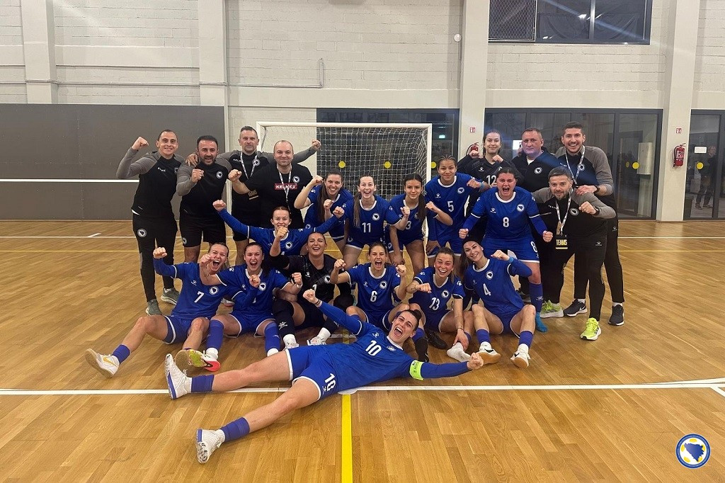 Ženska futsal reprezentacija BiH osvojila je prvo mjesto u grupi B glavne runde kvalifikacija za Evropsko prvenstvo