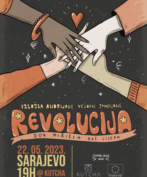 Izložba i radionice „Revolucija dok mirišem baš lijepo" u Sarajevu i Banjaluci