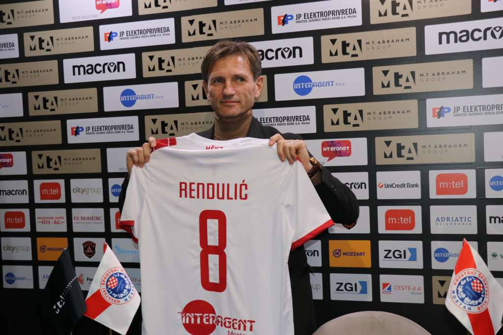 Rendulić: Zrinjski je najbolji klub u BiH, ambicija je dvostruka kruna