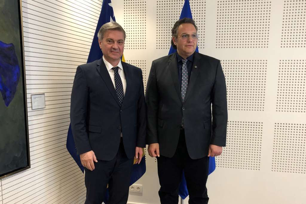 Zvizdić razgovarao s predsjedavajućim Delegacije Evropskog parlamenta za BiH i Kosovo