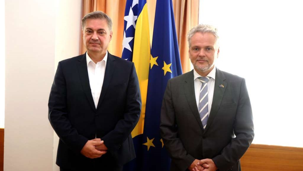 Zvizdić - Sattler: Evropski put BiH nema alternativu